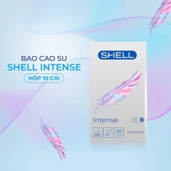 Bao cao su Shell Intense - Siêu mỏng 0.04mm 1