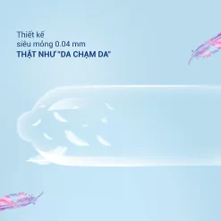 Bao cao su Shell Intense - Siêu mỏng 0.04mm 1