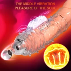 Bao cao su đôn dên trong suốt có rung