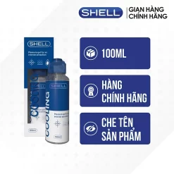 Gel bôi trơn mát lạnh hà Shell Cooling 100ml chính hãng