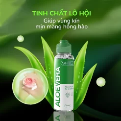 Gel bôi trơn tinh chất lô hội Shell Aloe Vera 100ml mát dịu dưỡng ẩm