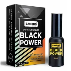 Xịt Chống Xuất Tinh Sớm BAMBOO BLACK POWER USA, Chai 15ML