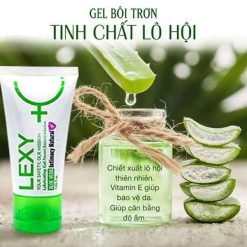 Gel bôi trơn tinh chất lô hội - Lexy Aloe - Chai 55ml